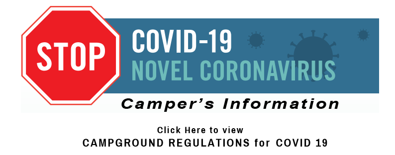 camper's information about covid regulations